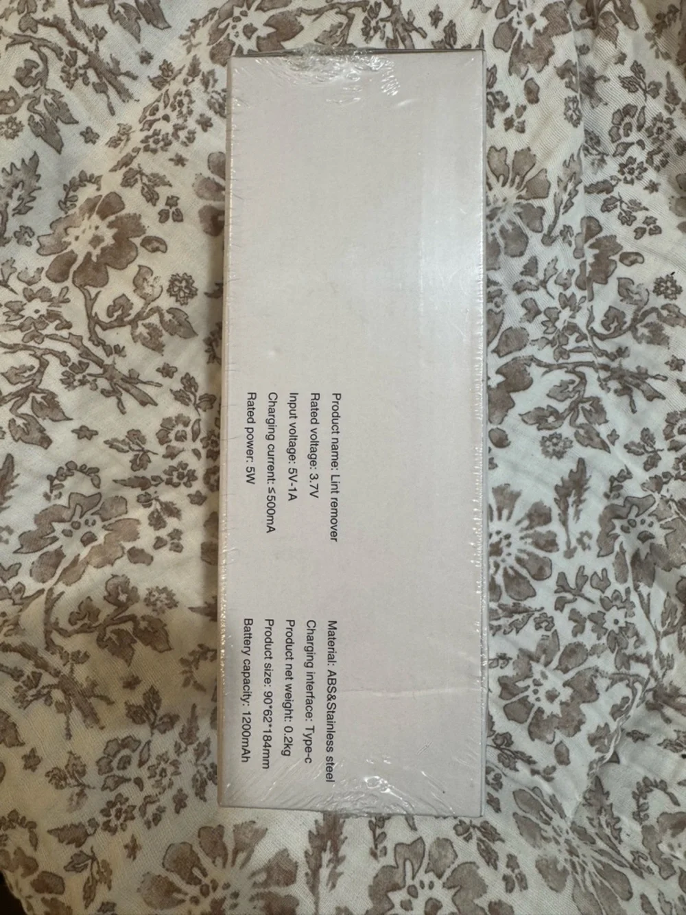 White Lint Remover - Portable Fabric Shaver